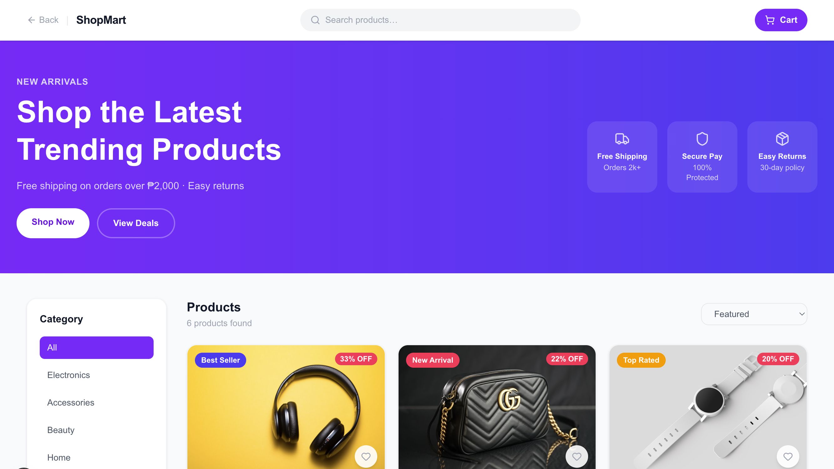 E-Commerce Store